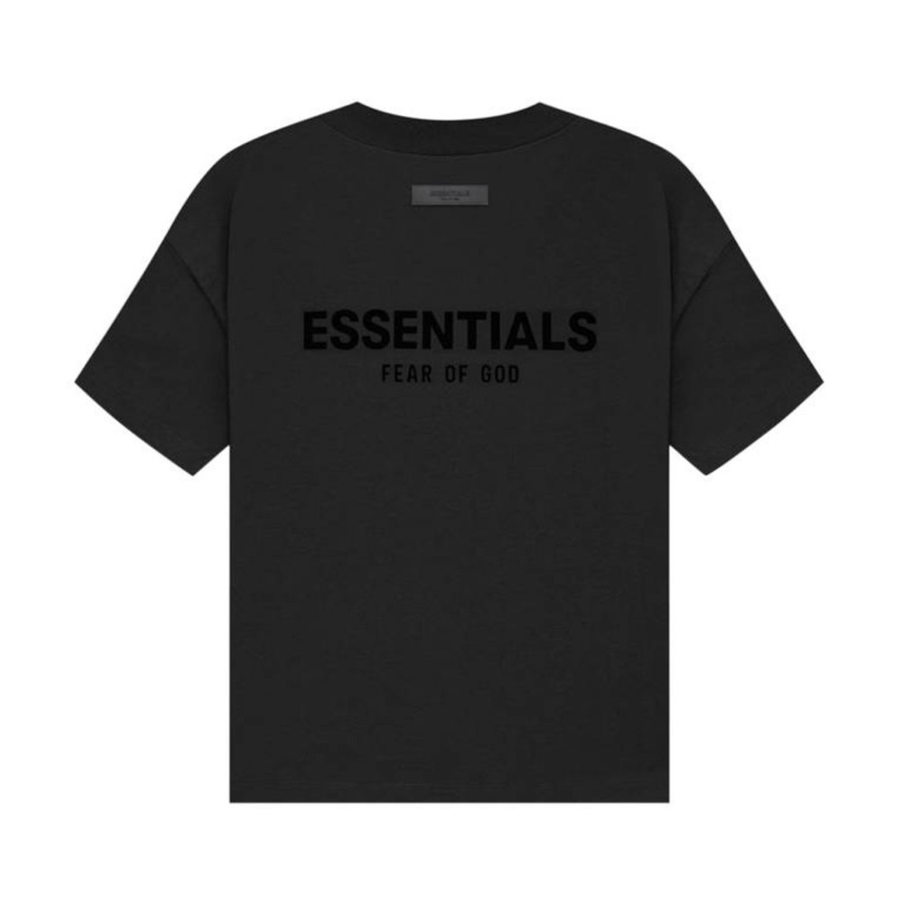 Fear of god essentials tee 2022 ‘stretch limo’ black tee - Picture 5 of 5